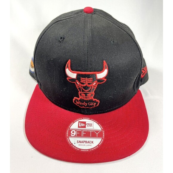 New Era Other - New Era 9FIFTY Hardwood Classics NBA Chicago Bulls Snapback Hat Black